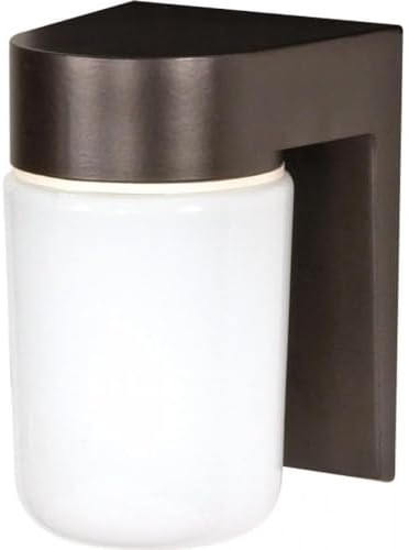 Nuvo Lighting SF77/138 Transitional One Light Outdoor Wall Mount in Bronze/Dark finish