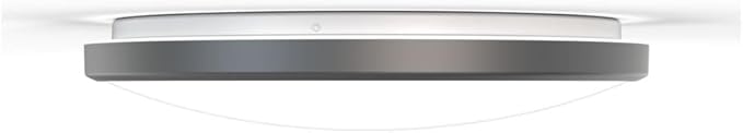 Juno 14 Inch Round LED Flush Mount Ceiling Light, Low Profile Modern Ceiling Light Fixture, Selectable 2700K/3000K/3500K/4000K/5000K Color Temperature, Dimmable, White (FMLR 14IN SWW5 90CRI WBT M4)