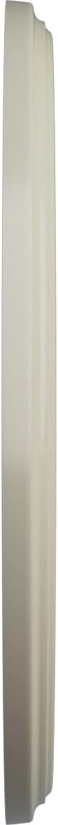 Ekena Millwork Berkshire Hand-Painted Ceiling Medallion, Clear Yellow