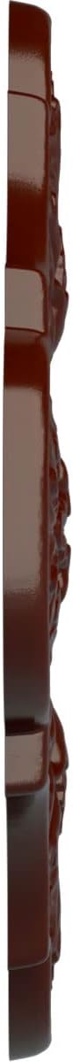 Ekena Millwork CM17PEBMFDecorative Ceiling Medallions Modeled After Original Historical Patterns & Designs, Brushed Mahogany