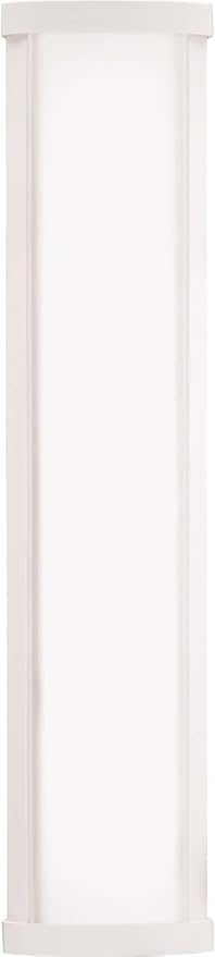 Lithonia Lighting 4-Foot FML4W 10-Inch Wide Housing 4000K Cool White LED Wraparound 5000LM with 0-10 Volt Dimming, White (FML4W 48 5000LM 840 ZT MVOLT)