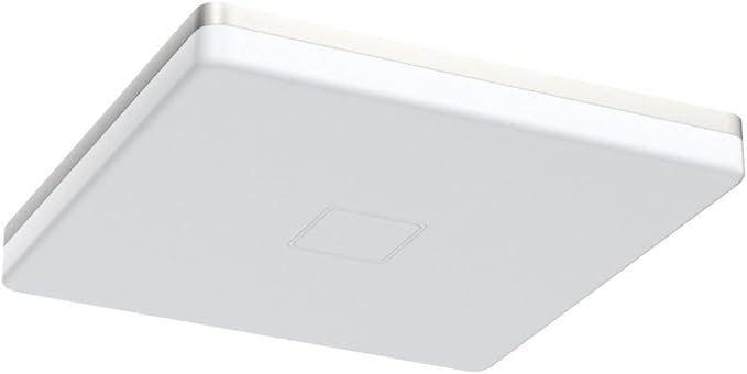 Airand 5000K LED Ceiling Light Flush Mount 24W 12.6in Square LED Ceiling Lamp for Kitchen Bathroom Hallway with 240Pcs LeD Chips Without Flicker, 2050LM, IP44, 80Ra+, 180W Equivalent (Daylight White)