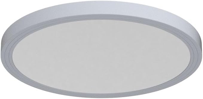 Flush Mount Ceiling Light Fixtures,24W Flat led Light for Ceiling,6000K 2200LM Ultra Thin Round White Lamp for Bedroom Kitchen,Bathroom,Garage,Living Room, Dining Room -2PCS