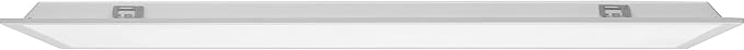 Lithonia Lighting CPX 2x4 LED Flat Panel Light, 2 ft. x 4 ft. LED Light Panel, Ceiling Lighting Fixture for Shop Lighting, 4000 Lumens, 5000K Daylight, Smooth Satin Lens, White