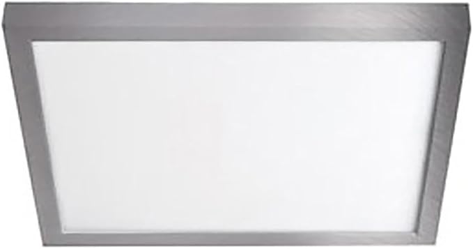 WAC Lighting, Square 7in LED Energy Star Flush Mount 3500K in Brushed Nickel