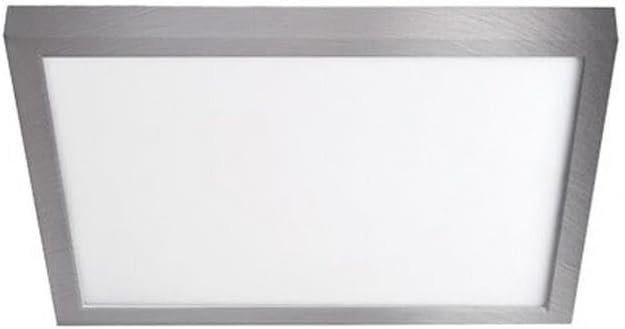 WAC Lighting, Square 11in LED Energy Star Flush Mount 3000K in Brushed Nickel