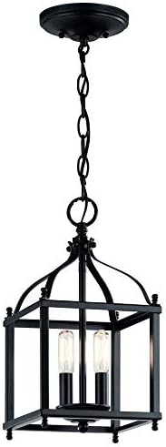 Kichler Larkin 14.75" 2 Light Pendant in Black