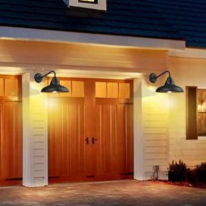 3 Pack Wall Lights Wall Mount for House Farmhouse Outdoor Wall Sconce Classic Barn Lights Outdoor & Indoor, 12"