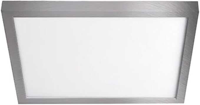 WAC Lighting, Square 11in LED Energy Star Flush Mount 3500K in Brushed Nickel