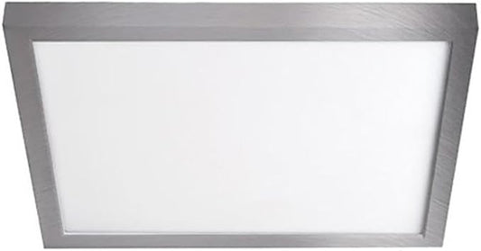 WAC Lighting, Square 11in LED Energy Star Flush Mount 3500K in Brushed Nickel