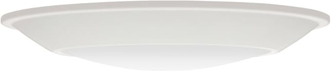 Juno JSBT 6-Inch SlimBasics Tapered Disk Downlight, 3000K, White (6 Pack)