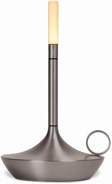 Graypants Wick Portable LED Lamp (Graphite, Short)