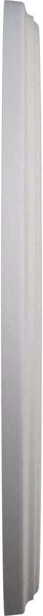 15 3/4"OD x 3 7/8"ID x 3/4"P Berkshire Ceiling Medallion (Fits Canopies up to 7"), Hand-Painted Ultra Pure White