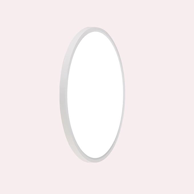 1PK 15.8 Inch LED Flush Mount Ceiling Light Fixture, 32W,3200LM,3000K/4000K/6000K CCT Selectable,0.67 inch Super Slim LED Ceiling Light for Bedroom,Hallway,Kitchen,White