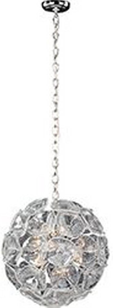 ET2 Fiori-12 Light Pendant in Leaf style-20 Inches Wide by 20 inches high -Traditional Installation