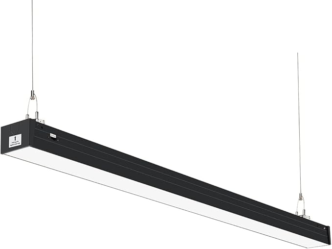DAKASON 4FT Linkable LED Linear Light, 40W Billiard Pool Table Lighting, Commercial Linear Lighting Fixture for Office, 4’ LED Tube Lights for Warehouse, 3CCT, Dimmable 1Pack