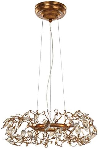 Maxim Crystal Garden-Six Light Pendant-18.25 Inches Wide by 6.75 inches high