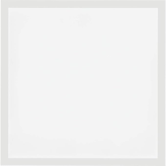 Lithonia Lighting CPX 2x2 LED Flat Panel Light, 2 ft. x 2 ft. LED Light Panel, Ceiling Lighting Fixture for Shop Lighting, 3200 Lumens, Smooth Satin Lens, 4000K Cool White