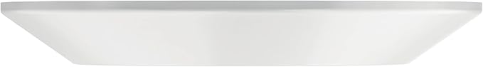 Kichler Horizon LED Downlight in White, 6.4" Flush Mount Interior Dimmable Light, 3000K, Wet Rated Integrated LED, (6.4" W x 1.3" H), 43873WHLED30, White