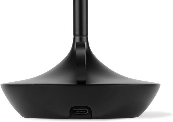 Graypants Wick Portable LED Lamp in Black, Classic