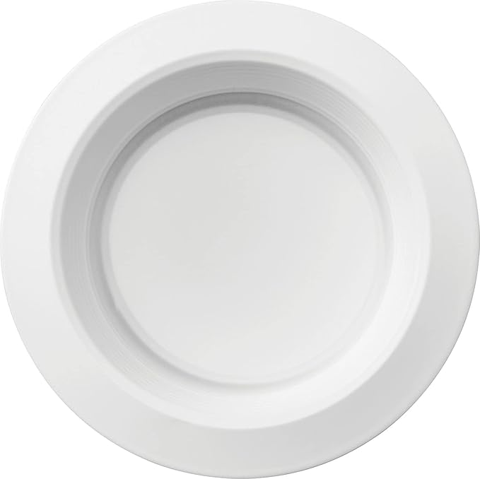 Juno 4BEMW SWW5 90CRI CP6 M2 E-Series LED Recessed Downlighting, Baffle Trim, 4-Inch (6-Pack), White