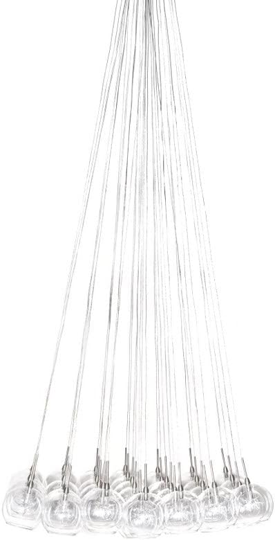 ET2 E20112-24 Starburst Unique Mini Clear Glass Globe Pendant Ceiling Lighting, 37-Light Xenon 370 Watts, 53" H x 33" W, Satin Nickel and Polished Chrome