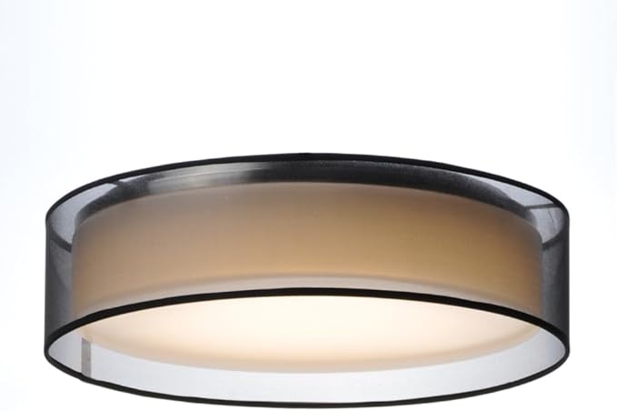 Maxim Lighting Prime 3-Light Flush Mount | BO Finish | Hallway Flush Mount Ceiling Light | 10220BO