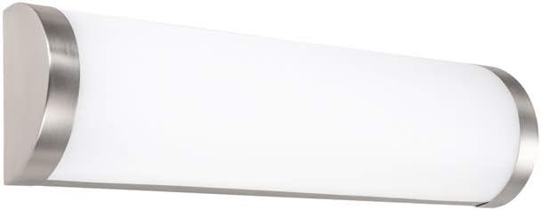 WAC Lighting, Fuse 16in LED Energy Star Bathroom Vanity & Wall Light 3000K in Brushed Nickel