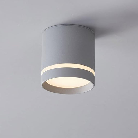 Minimalist Ceiling Downlight Cylinder LED Ceiling Light Aluminum Anti-Glare Ceiling Light Fixture Indoor Mini Ceiling Lamp for Corridor Living Room Bedroom