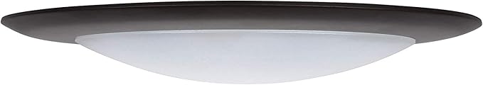 LUNABODE 4/6 Inch Dimmable LED Flush Mount Ceiling Lights - Pack of 6 | 16.5W/2700K | Stylish Ceiling Light Fixture for Hallway, Kitchen, Dining Room, Bathroom - Warm White