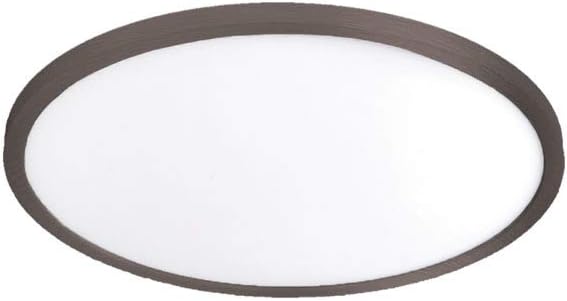 WAC Lighting, Round 7in LED Energy Star Flush Mount 3000K in Bronze