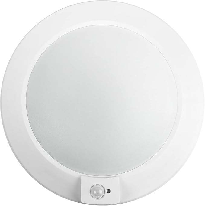 ECOELER 6Inch LED Motion Sensor Ceiling Light, 16W 1000Lm, 3CCT Selectable Motion Activated Surface Mount Disc Light with Timer Countdown for Stairwell, Closet, Hallway, NOT Battery Operated