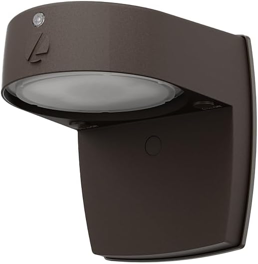 Lithonia Lighting OSC LED SWW2 Outdoor LED Wall Pack Entry Light with Photocell Dusk-to-Dawn, Dark Bronze (Pack of 4)