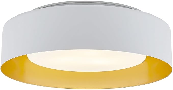 16in Ceiling Light, 3-Light E26 Bulb Type,Frosted Glass Lampshape, Large Modern Flush Mount Lamp Fixture for Living Room Bedroom Kitchen Hallway Foyer, Milk White