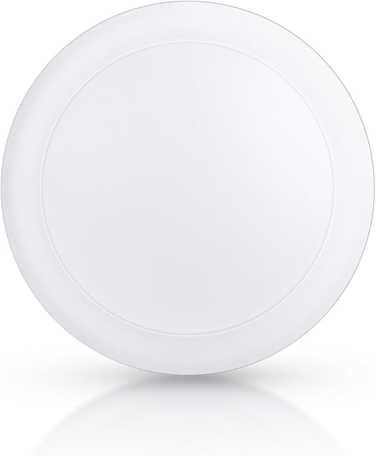 ECOELER 6 Inch LED Disk Lights, Dimmable Flush Mount Ceiling Downlights, 16.5W 1100Lm 5000K Daylight, Low Profile Recessed Ceiling Can Light for Hallways, Bathrooms, Garage, ETL Listed