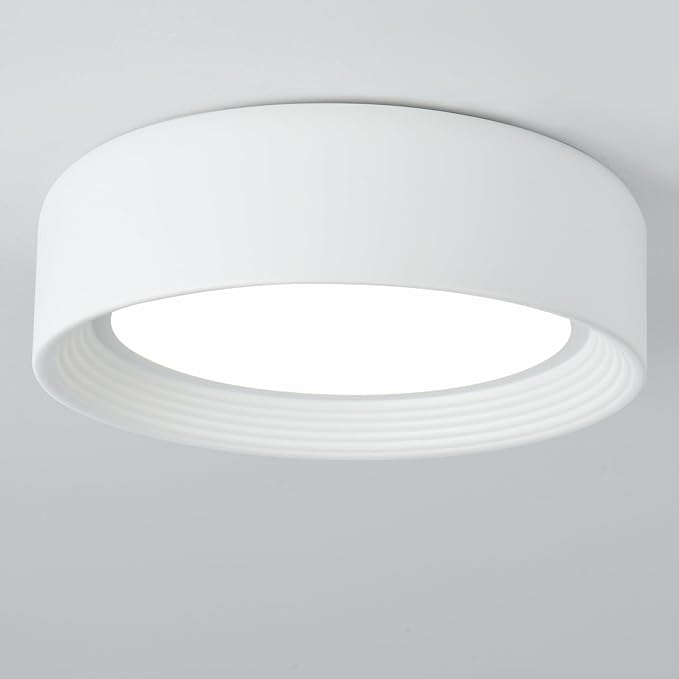 Dimmable Led Flush Mount Ceiling Light,11.8 Inch Round White Lighting Fixtures,5CCT 3000K-6000K Modern Close to Ceiling Lights for Kitchen,Hallway,Entryway,Laundry Room