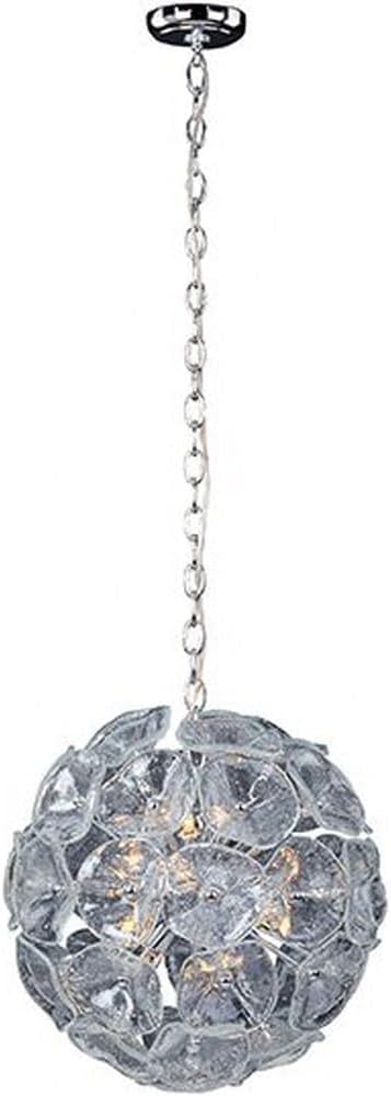 ET2 Fiori-12 Light Pendant in Leaf style-20 Inches Wide by 20 inches high -Traditional Installation