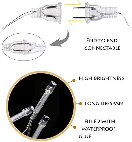 YOLIGHT Icicle Chrismtas Lights 13ft 96 LED Icicle String Lights Curtain Fairy Light, Indoor Room Patio Garden Bedroom Halloween Christmas Wedding Valentine's Day Decoration (Pink)
