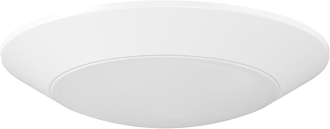 GETINLIGHT 6-Inch LED Disk Lights, Dimmable Surface Mount, 5 Color Temperature Selection, 4-Pack, Matte White, ETL Listed, IN-0301-3-WH-5T