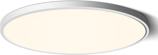 LEDLightsWorld 15.7inch LED Ceiling Light Flush Mount, 32W LED Ceiling Light, 4000K Round Flat Panel Light Fixture, Bright LED Ceiling Light for Bedroom, Living Room, Dining Room