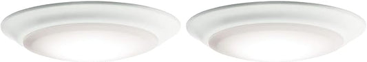 Kichler 43846WHLED40 Downlight, White (Pack of 2)