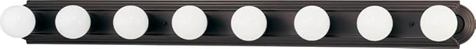 Nuvo Lighting 60/1287 Eight Light Racetrack Vanity