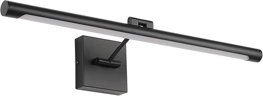 Joosenhouse LED Picture Light Modern Black Art Display Light Artwork Display Light for Paintings 14W (70W Eqv) Hardwired Connection 3000K 24.4 inches
