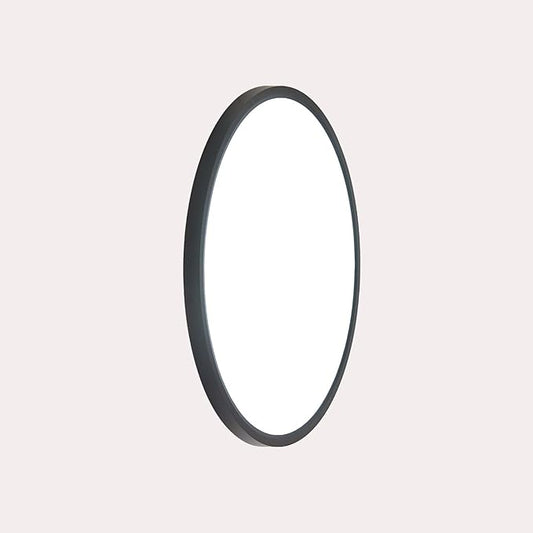 1PK 15.8 Inch LED Flush Mount Ceiling Light Fixture, 32W,3200LM,3000K/4000K/6000K CCT Selectable,0.67 inch Super Slim LED Ceiling Light for Bedroom,Hallway,Kitchen,Black