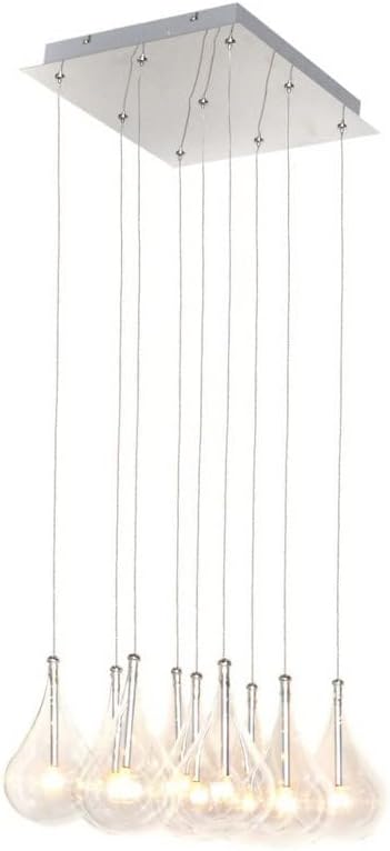 ET2 Larmes-9 Light Pendant in Modern style-14 Inches Wide by 8 inches high