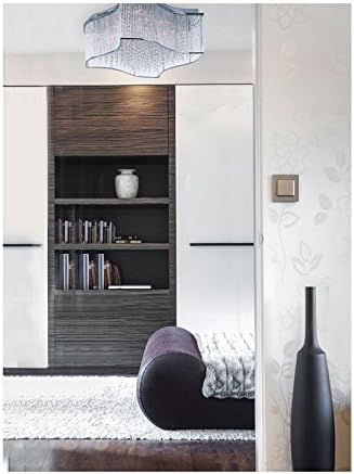 Maxim Swizzle-Twenty Light Flush Mount in Crystal style-19.75 Inches Wide by 9.5 inches high