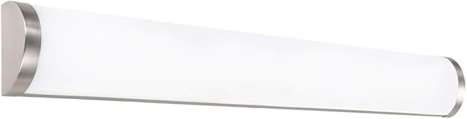 WAC Lighting, Fuse 37in LED Energy Star Bathroom Vanity & Wall Light 3000K in Brushed Nickel