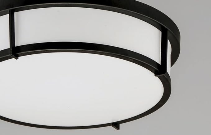 Maxim Lighting Rogue 3-Light Flush Mount | Satin Brass Finish | Polycarbonate Shade | Hallway Flush Mount Ceiling Light | 10270WTSBR