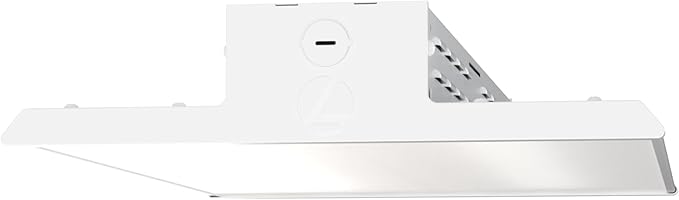 Lithonia Lighting I-Beam LED High Bay Light, Ceiling Lighting Fixture, Adjustable 12000/16000 Lumens, Selectable 4000K/5000K, LED Work Light, MVOLT 120-277V (IBE ALO21 MVOLT SWW9 80CRI DWH)