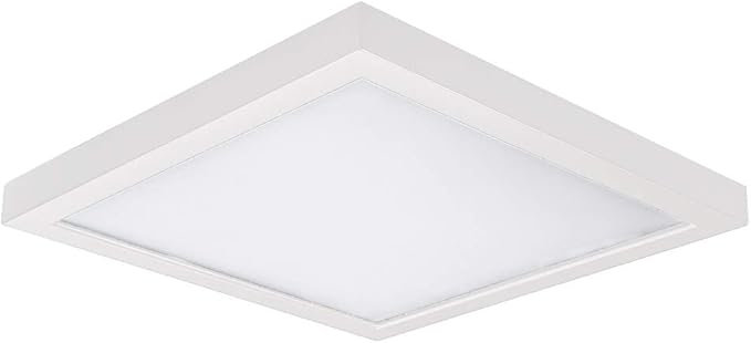 WAC Lighting, Square 5in LED Energy Star Flush Mount 3500K in White